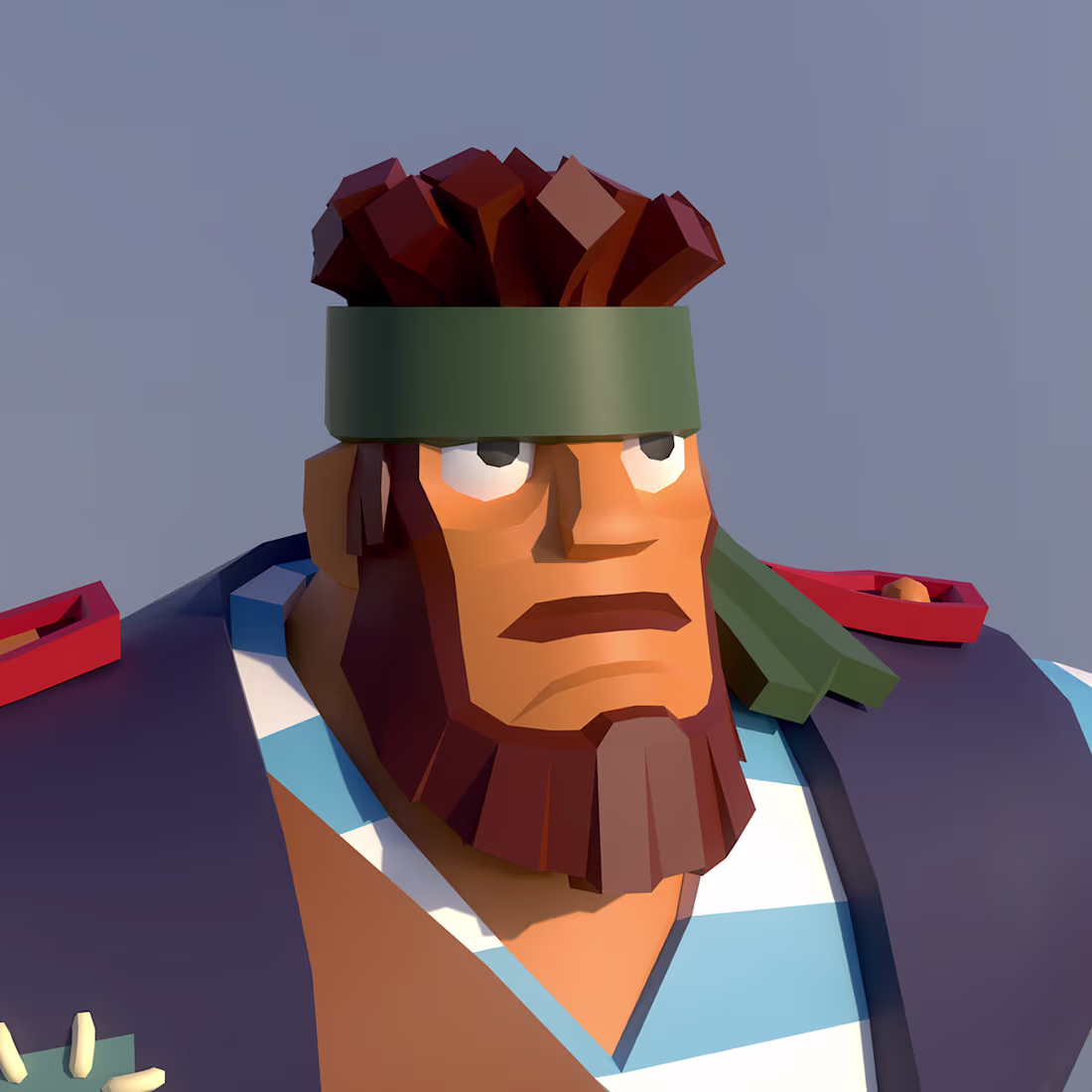 Cover image for 3D Low - Poly Character Design