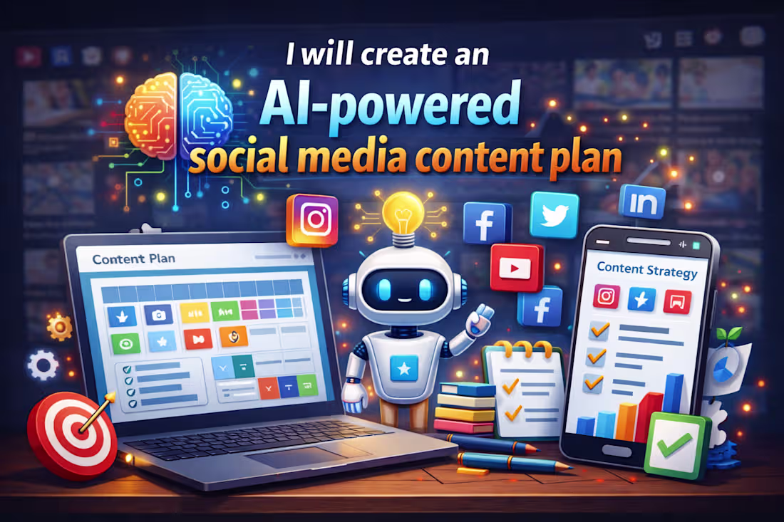 Cover image for Creating an AI-powered social media content plan