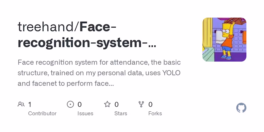 Cover image for treehand/Face-recognition-system-using-YOLO-and-Facenet