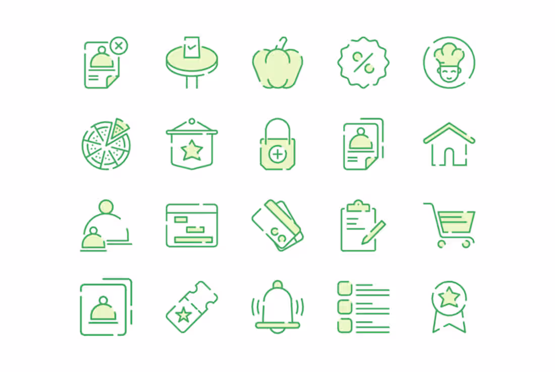 Cover image for Restaurant Icons
