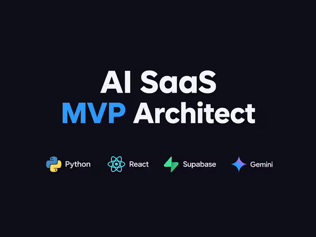 Cover image for Full-Stack AI SaaS MVP Development