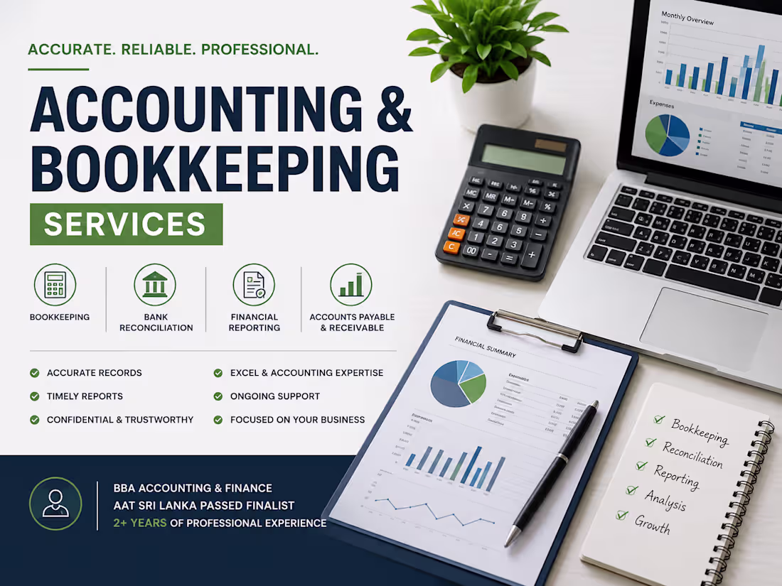 Cover image for Looking for reliable accounting &