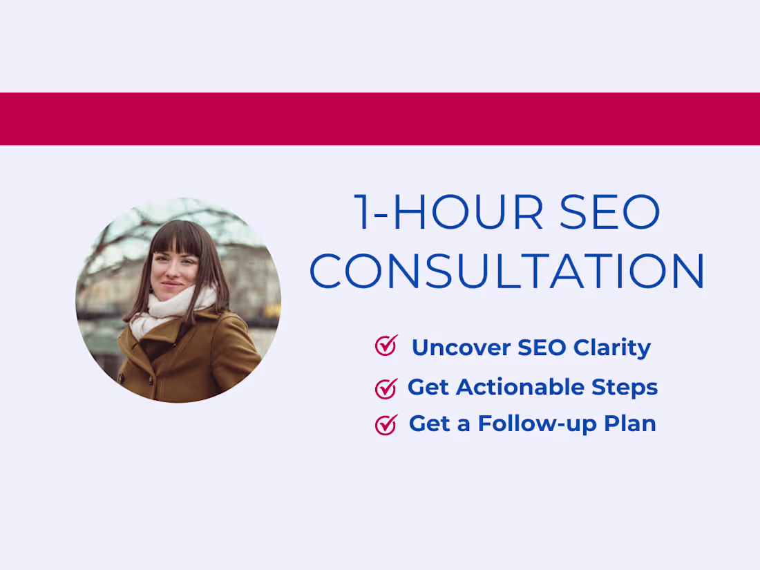 Cover image for 1-Hour SEO Consulting