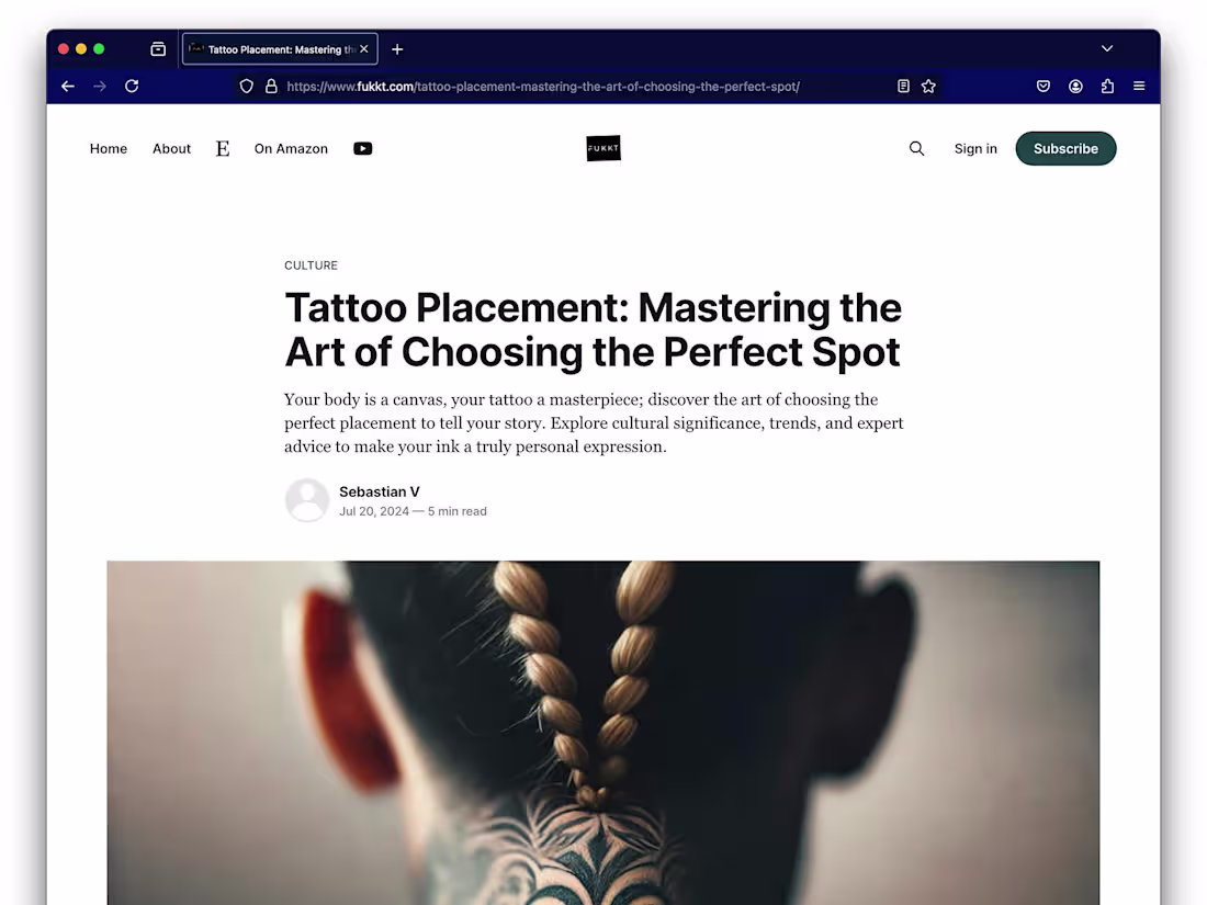Cover image for Strategic Blog Article