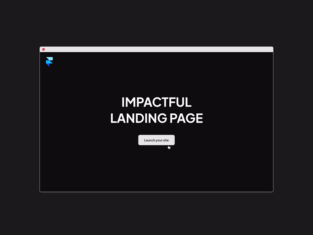 Cover image for High-End Framer Landing Page Design