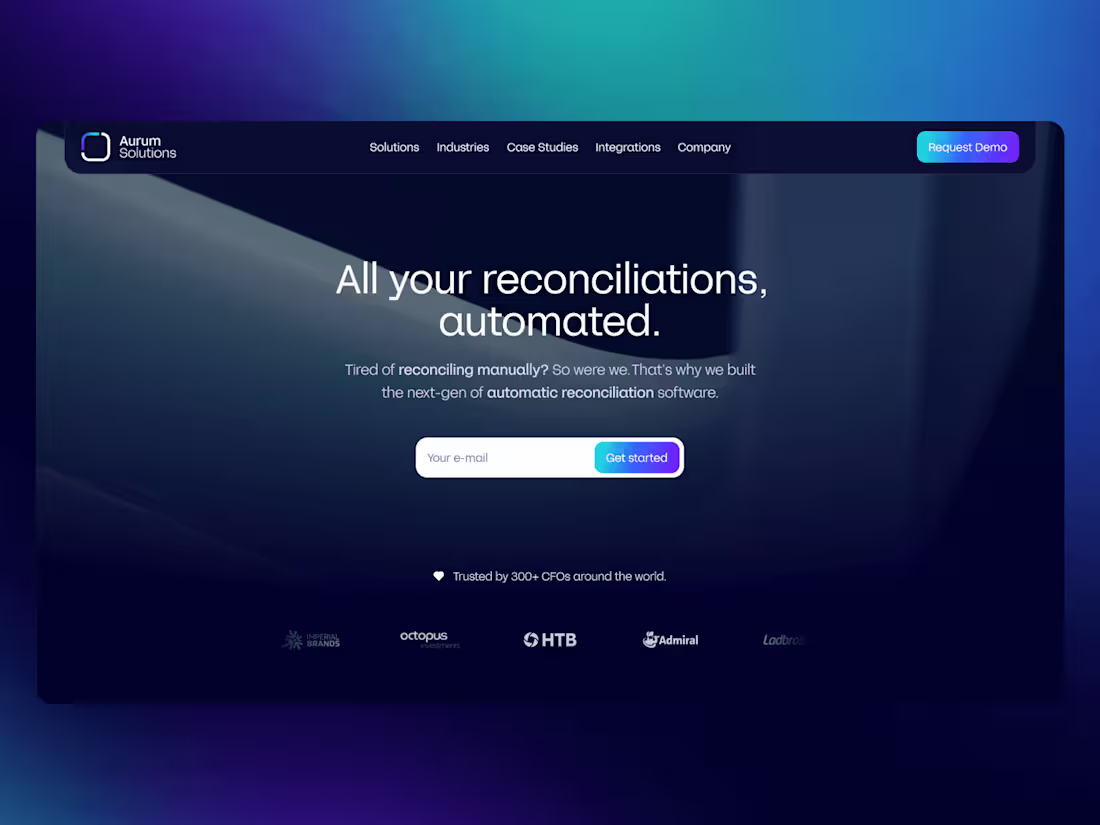 Cover image for Aurum Solutions: Webflow Development