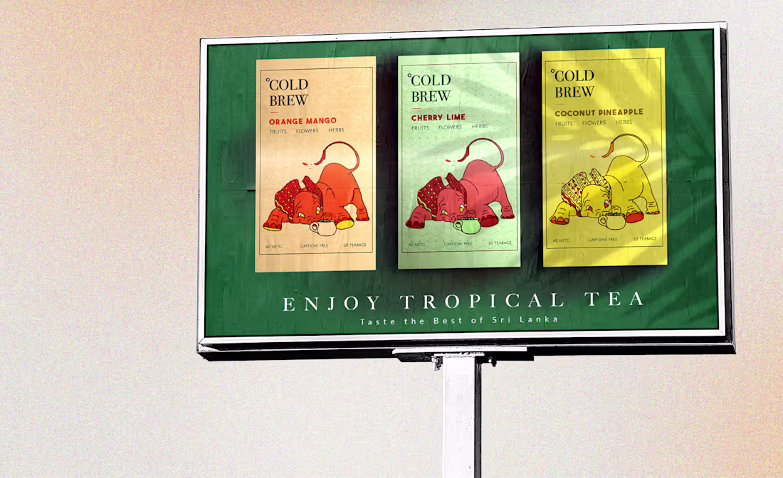 Cover image for ° Cold Brew - Tea Packaging Redesign