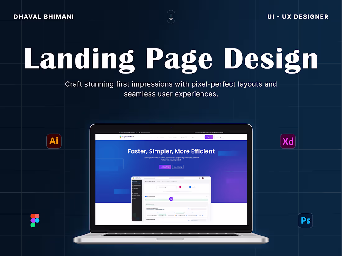 Cover image for Figma Landing Page Design Service