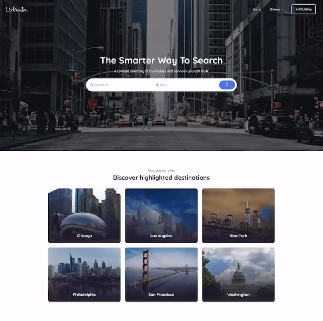 Cover image for Listimia - WordPress FSE theme