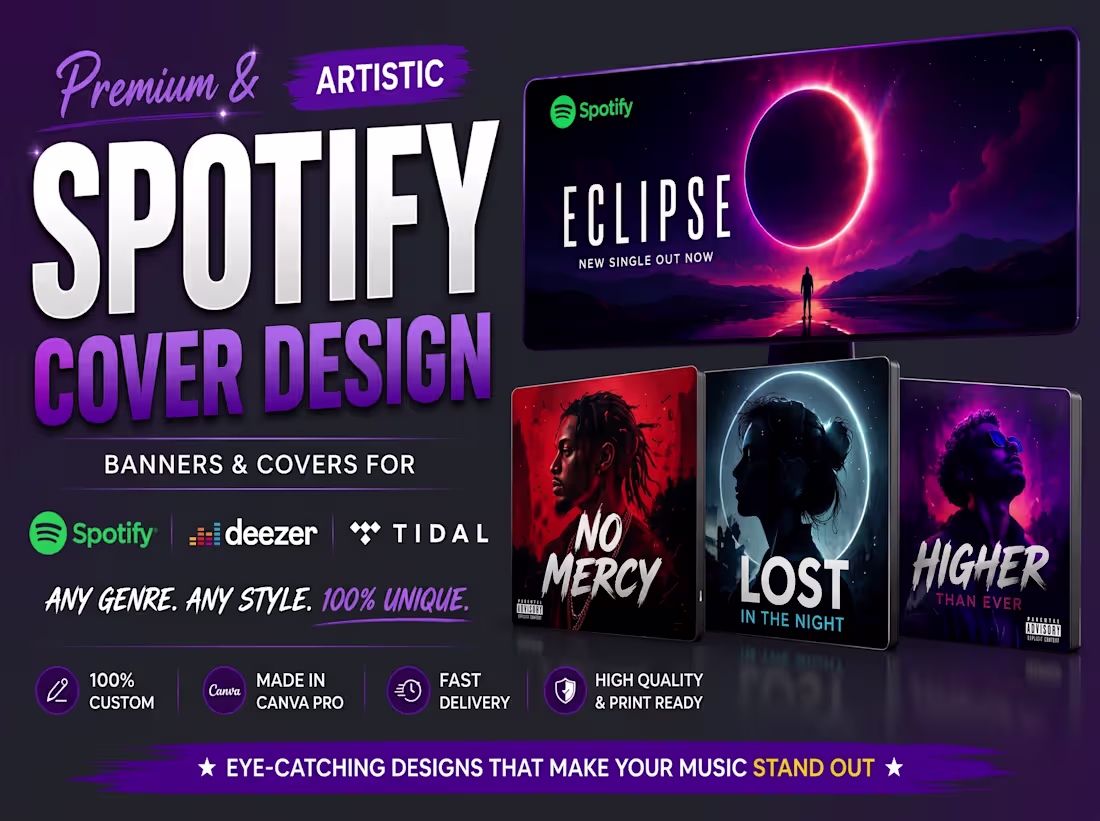 Cover image for Spotify & Music Artist Banner Design