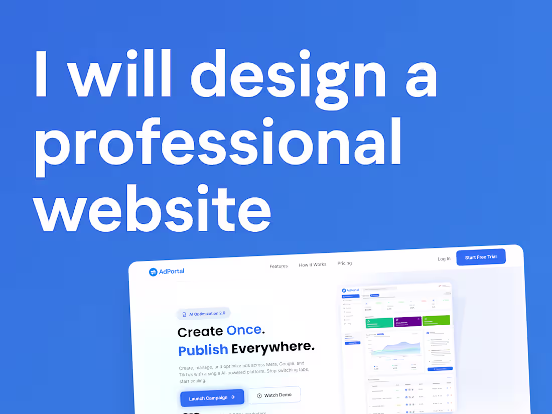 Cover image for Professional Website Design for SaaS & Digital Products