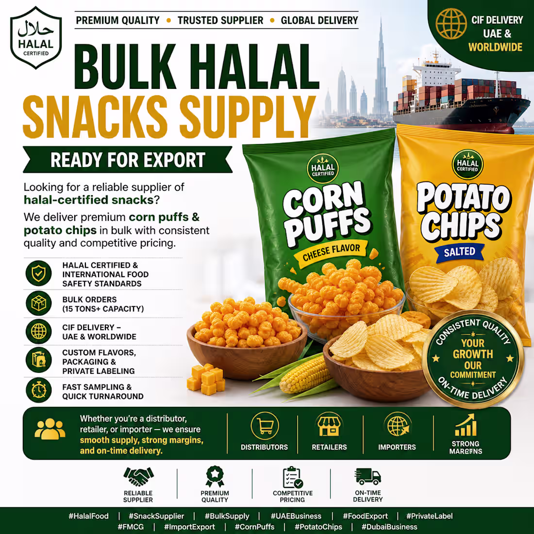 Cover image for Bulk Halal Snacks Supply –