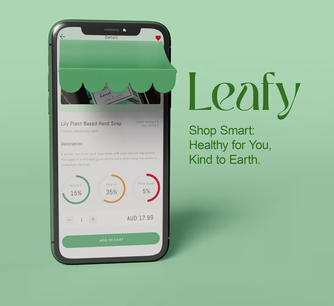 Cover image for Green shopping app