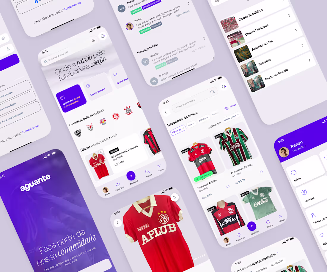 Cover image for Aguante, a Football Shirt Collectors Marketplace