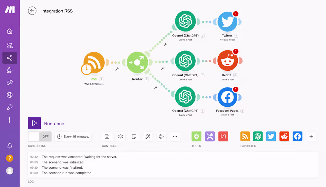Cover image for Title
Make.com (http://Make.com) AI Social Media