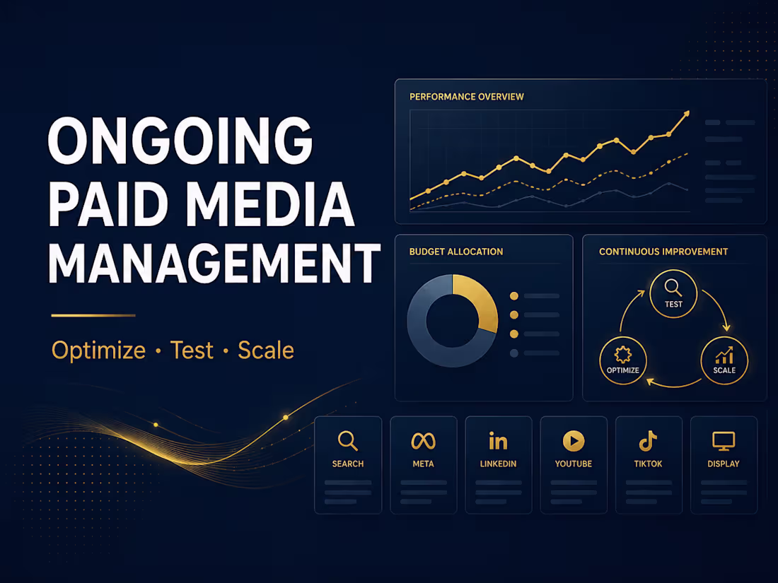 Cover image for Ongoing Paid Media Management