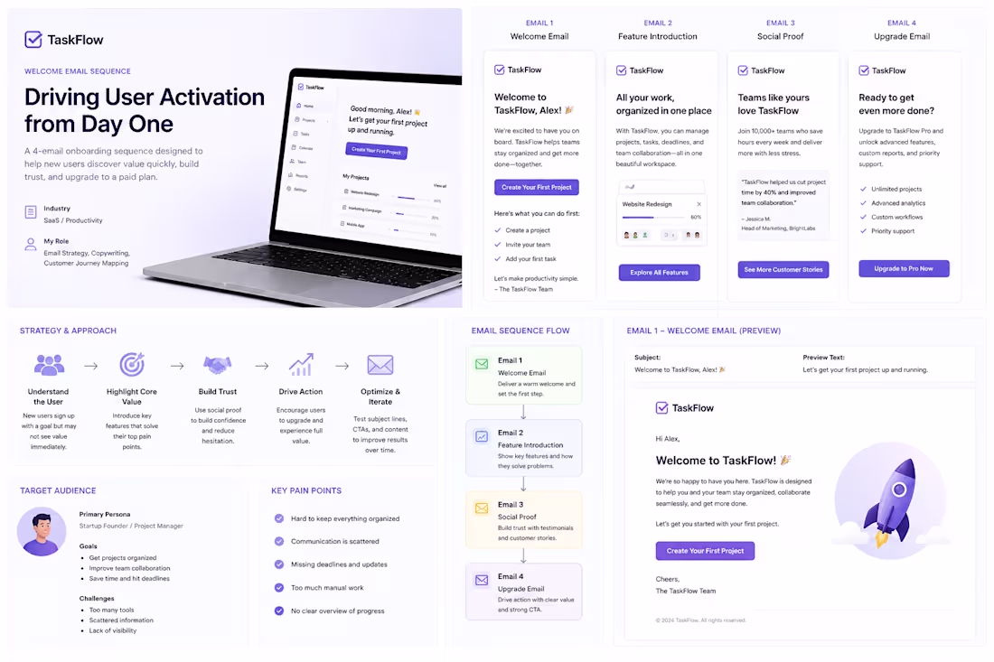 Cover image for Project Title : SaaS Welcome