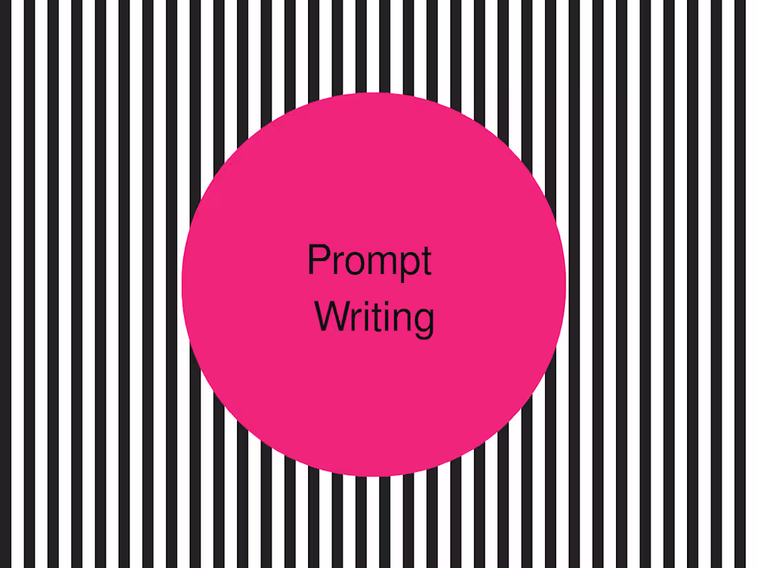 Cover image for Prompt Writing
