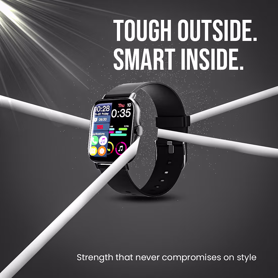 Cover image for Power on your wrist. Style