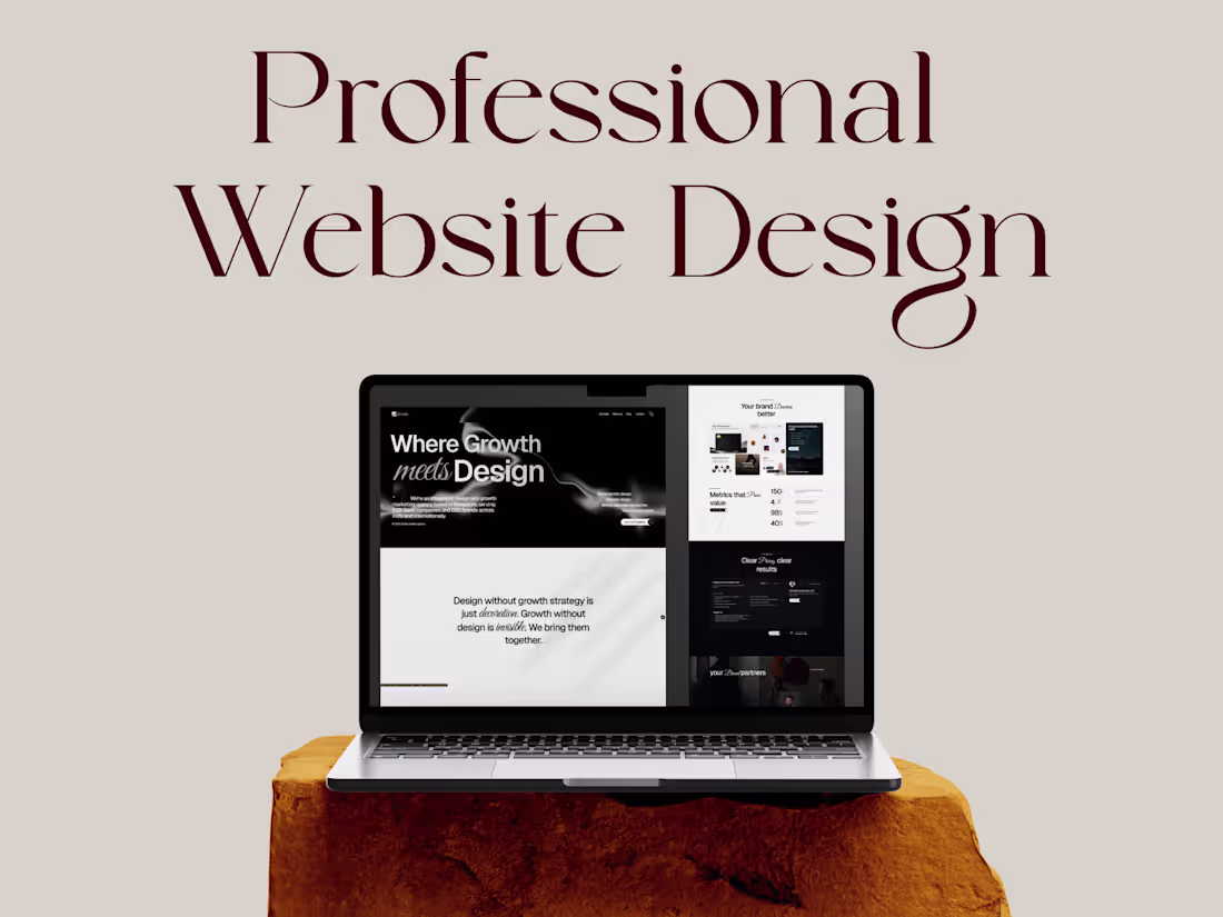 Cover image for Professional Website Design + Webflow Development
