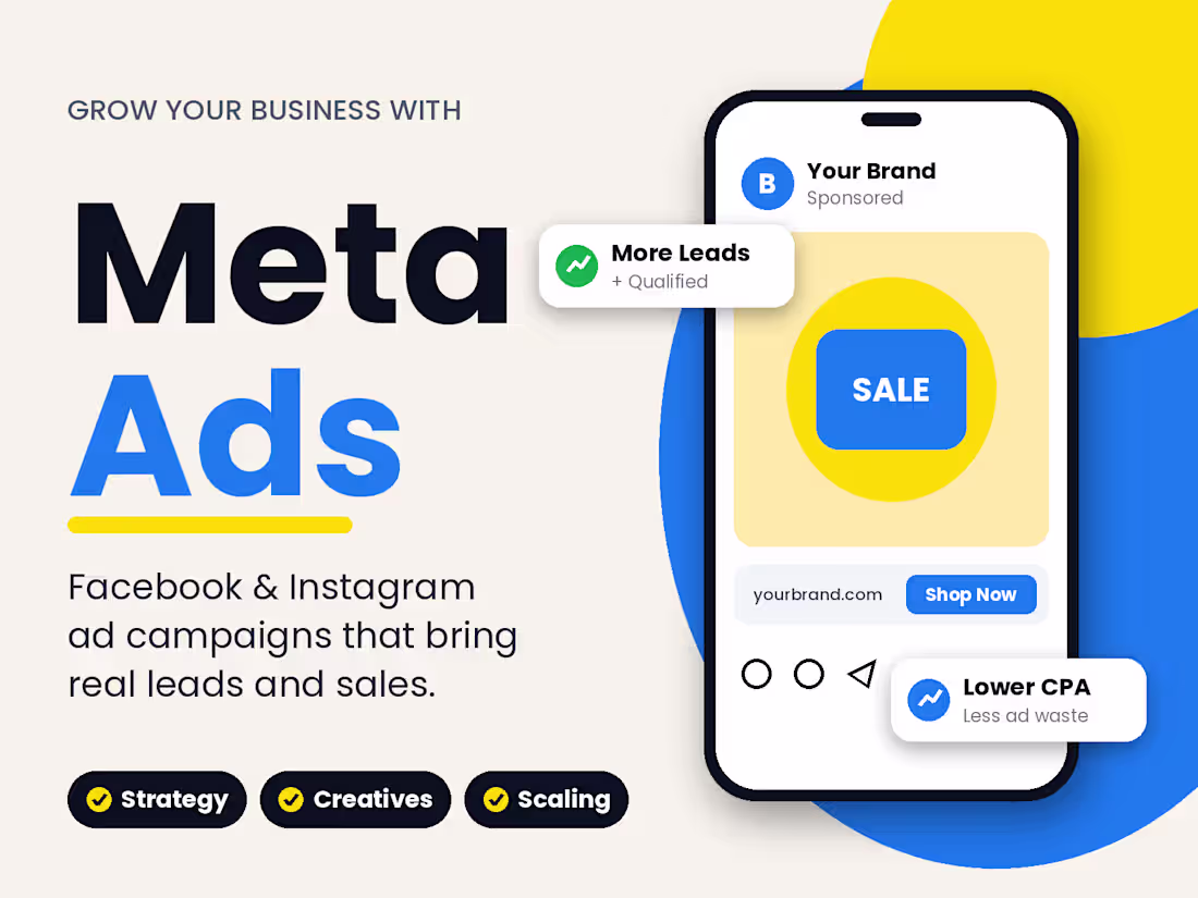 Cover image for High-Converting Facebook & Instagram Ad Campaigns