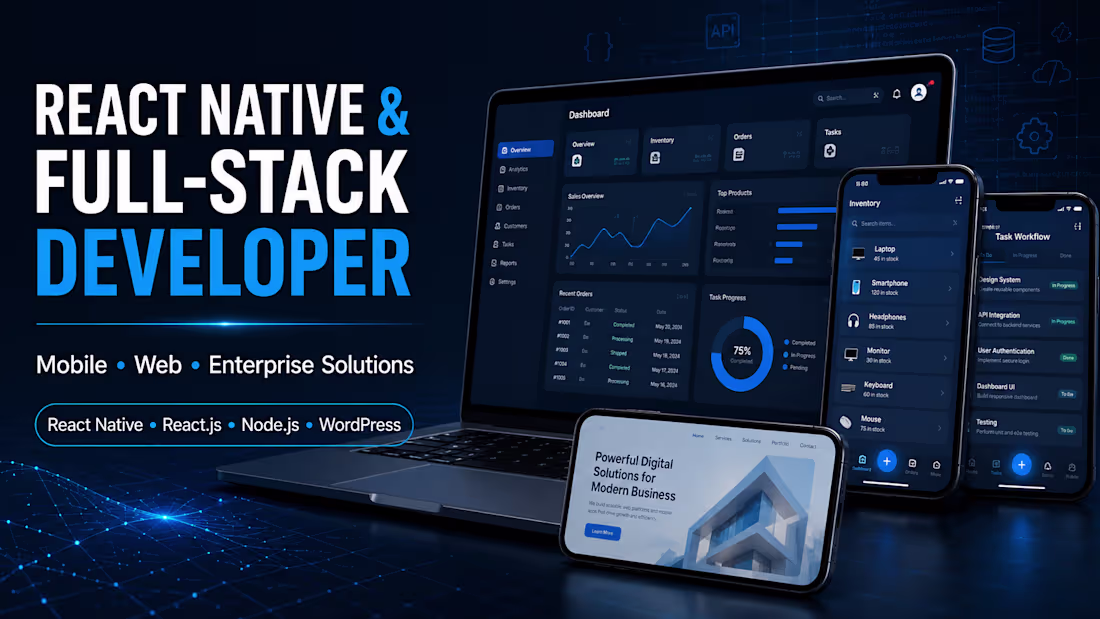Cover image for React Native Expo App with Node.js Backend