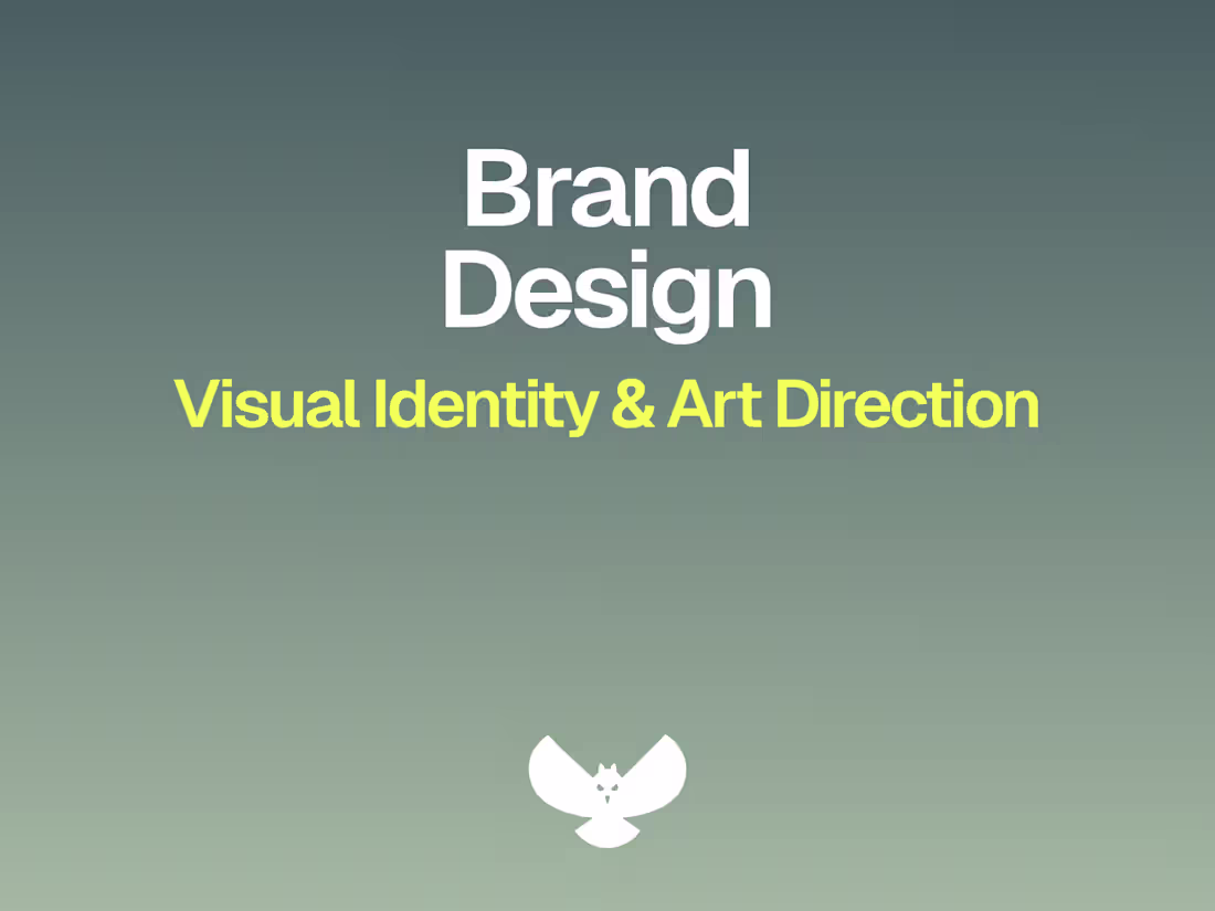 Cover image for Brand Design — Visual Identity & Art Direction