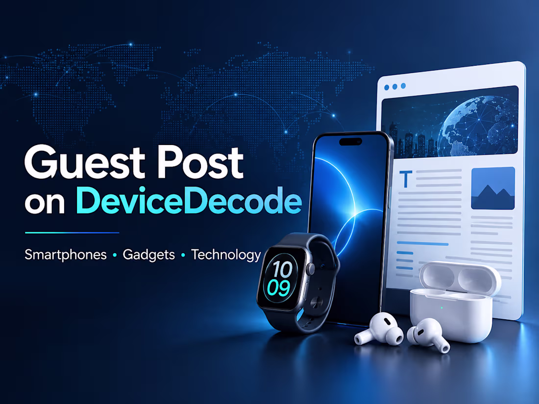 Cover image for Publish a Guest Post on DeviceDecode Tech Blog