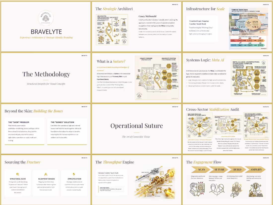 Cover image for Bravelyte Investor Readiness Pitch Deck