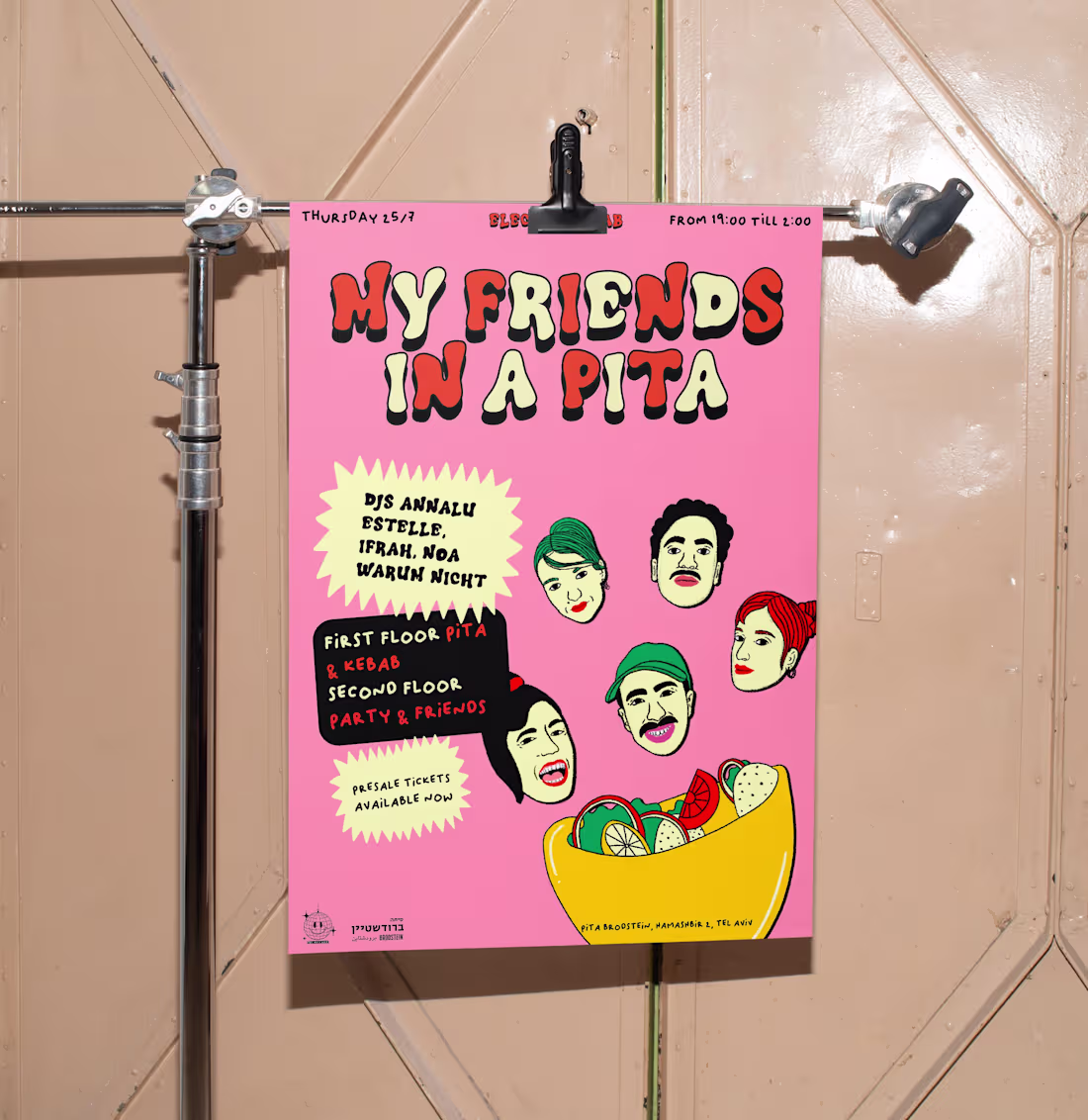 Cover image for My friends in a Pita
