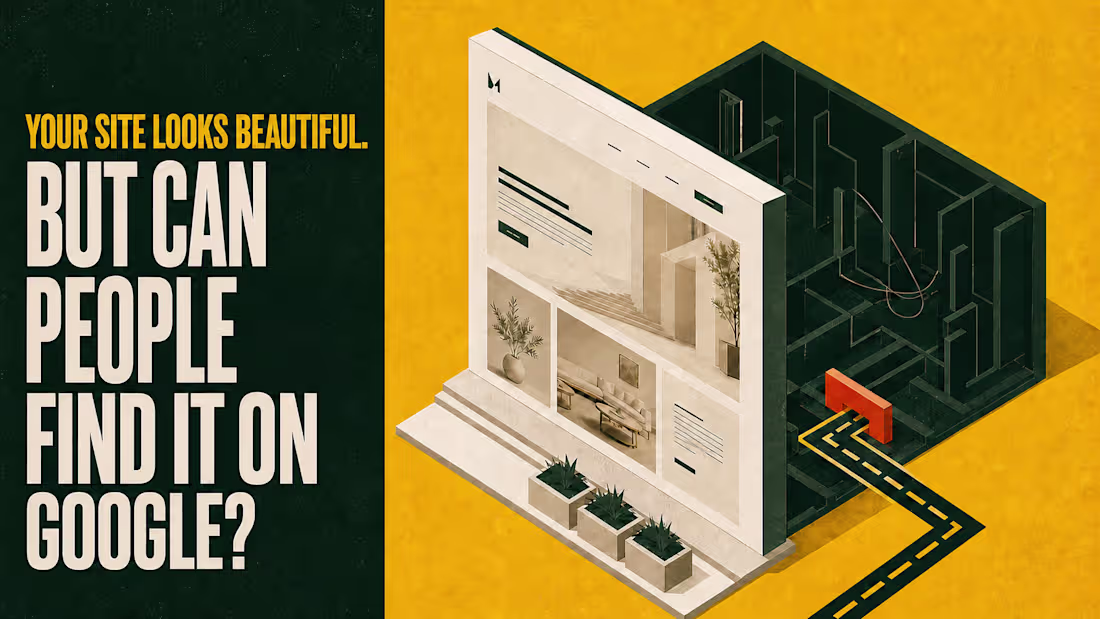 Cover image for A beautiful website can still