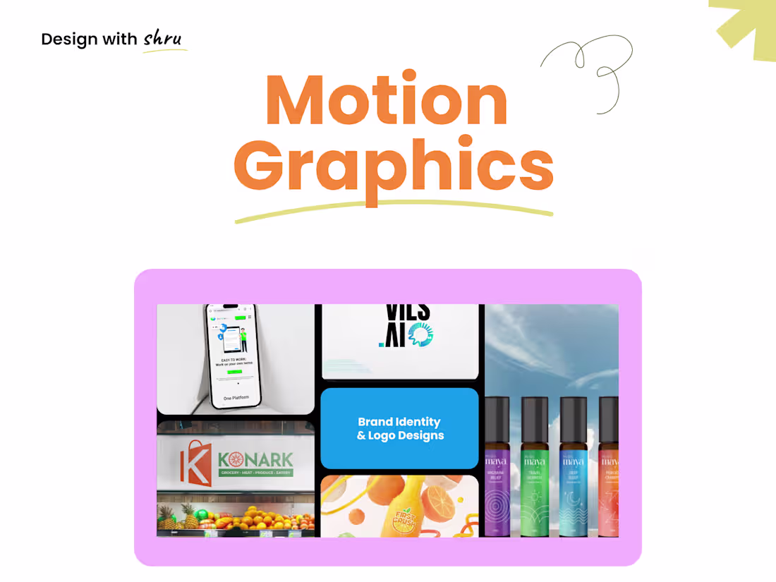 Cover image for Motion graphic videos