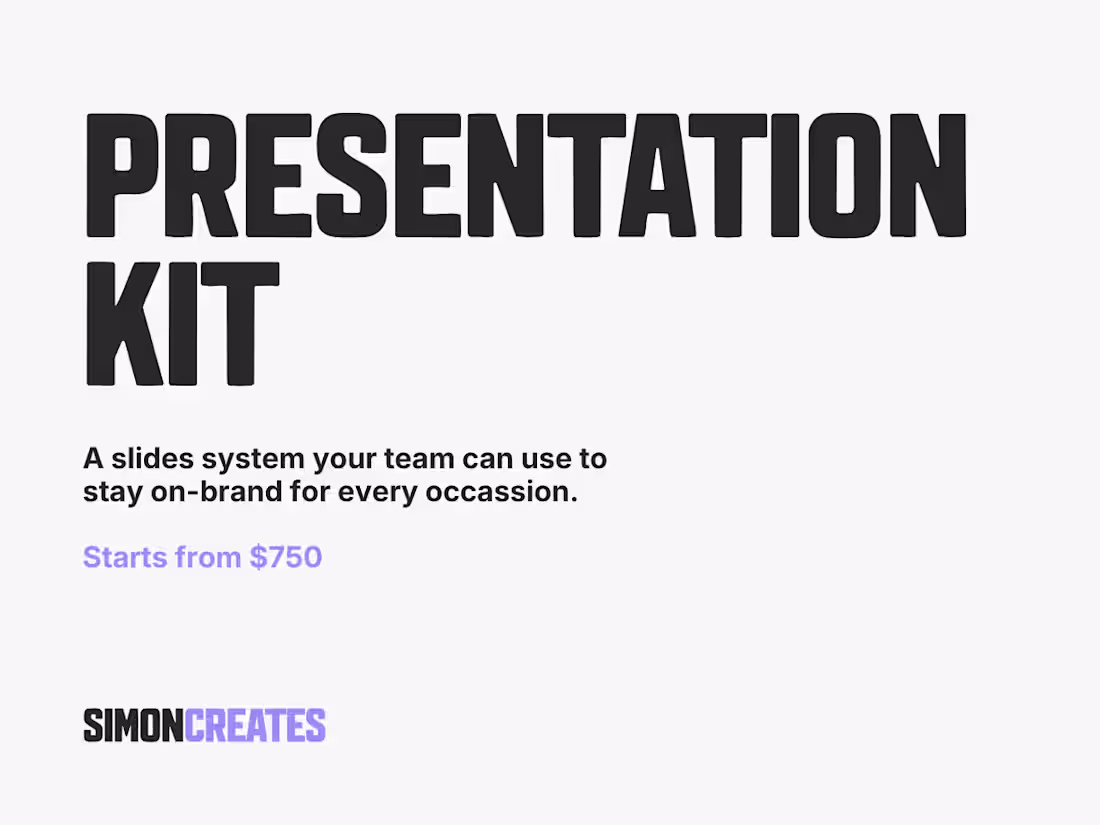 Cover image for Presentation Kit