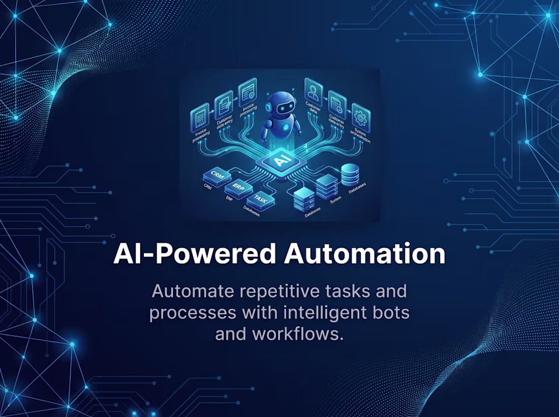 Cover image for AI Powered Automation