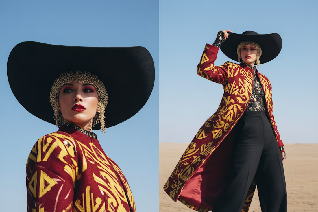 Cover image for The Weight of Elegance is a photographic editorial created a...