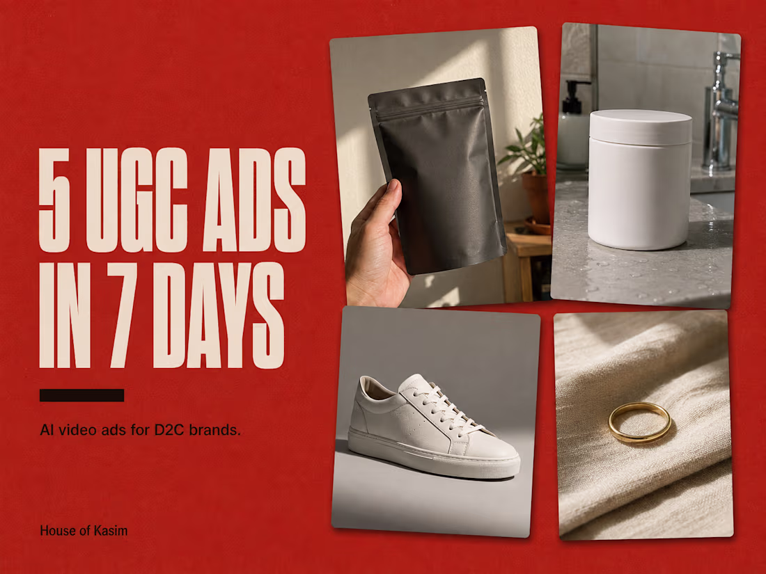 Cover image for Breakfast Plan: 5 AI Video ads for D2C brands in 7 days
