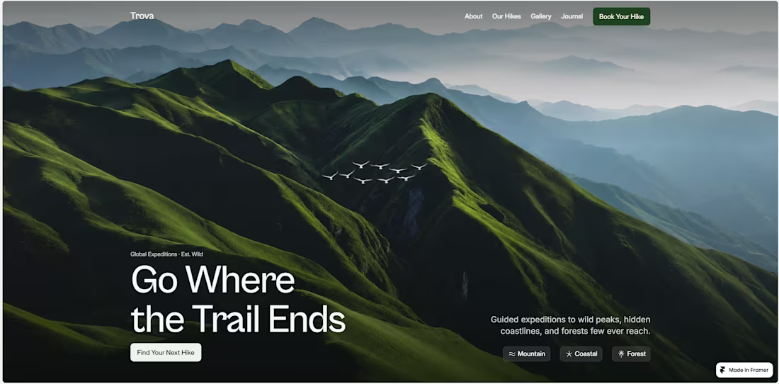 Cover image for Trova Travel | Travel Website