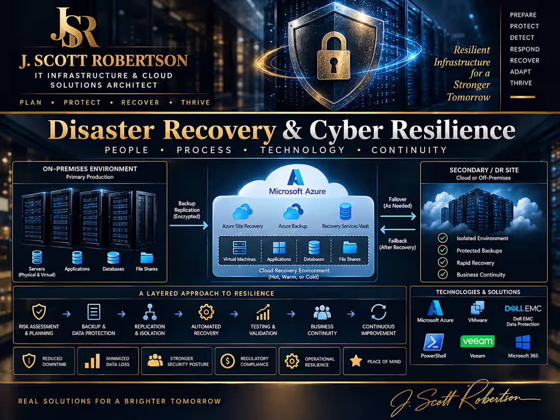 Cover image for Disaster Recovery & Cyber Resilience