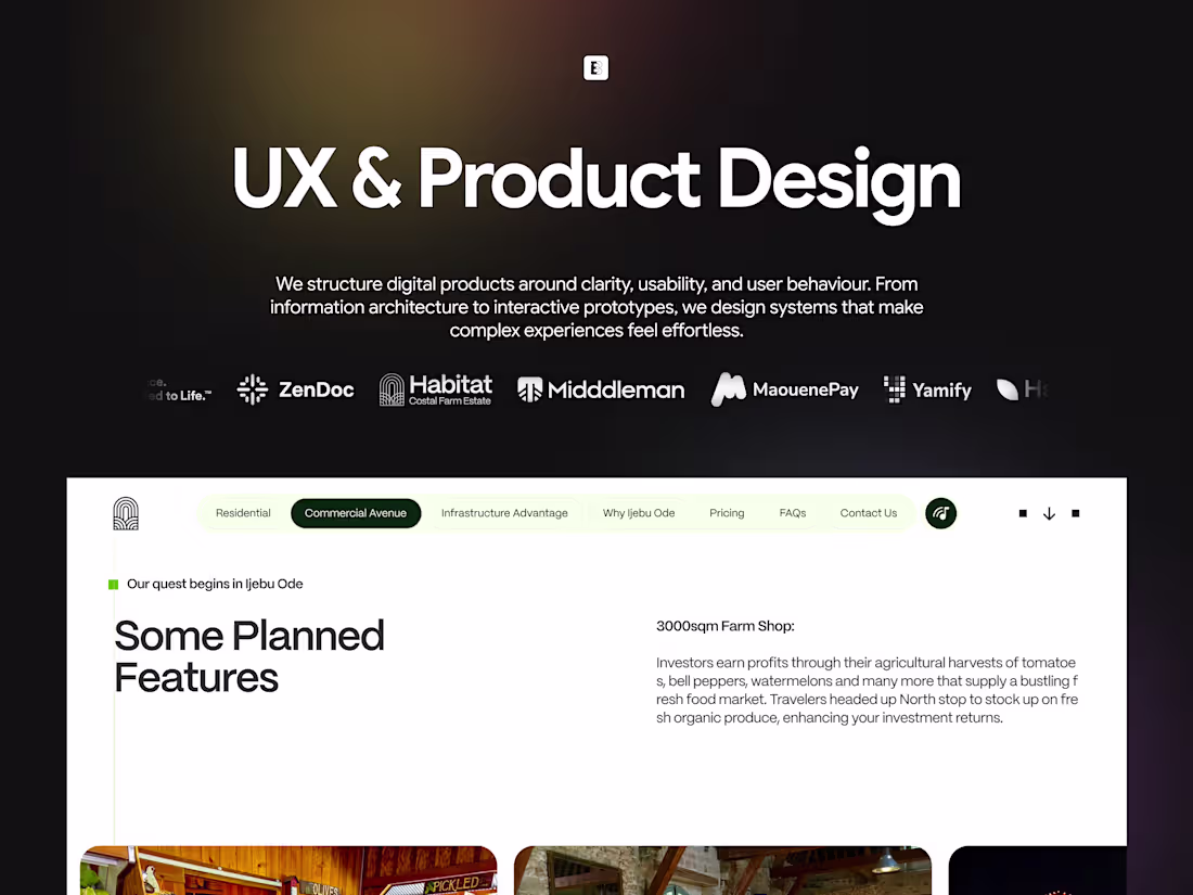 Cover image for UX & Product Design:  Information Architecture, Prototyping..