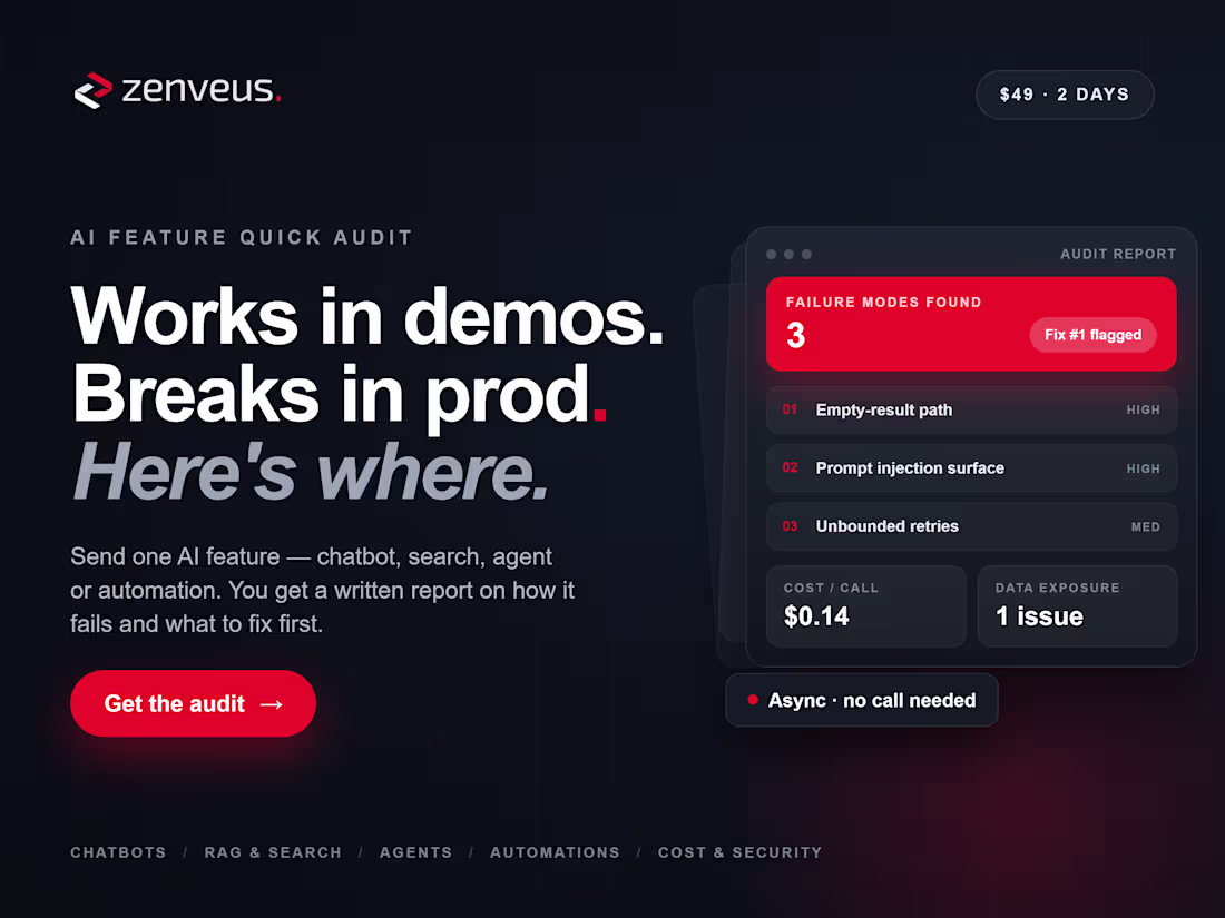 Cover image for AI Feature Quick Audit