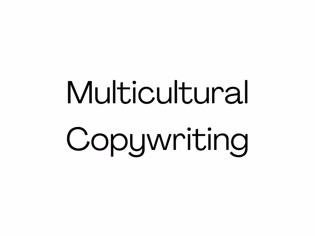 Cover image for Multicultural Copywriting