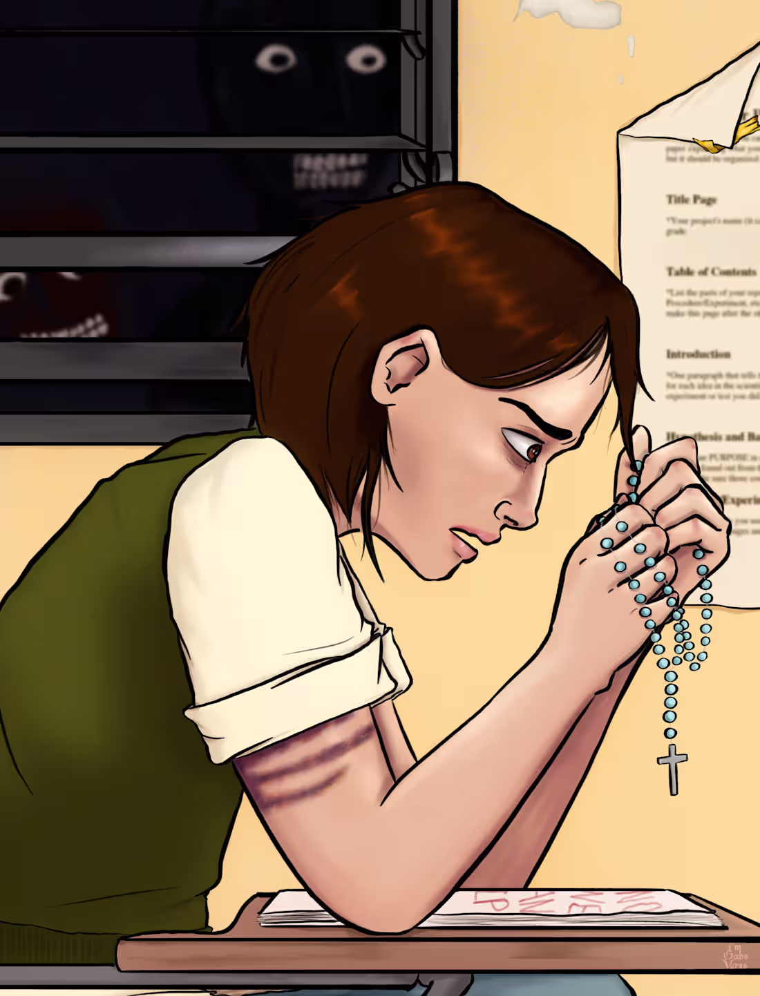 Cover image for Oh, she haunted