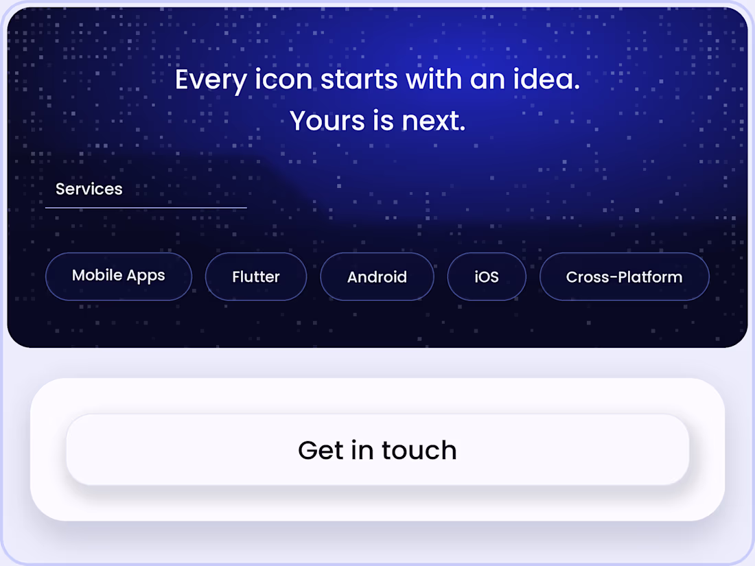 Cover image for FLUTTER APP DEVELOPMENT | IOS & ANDROID | IDEA TO LAUNCH