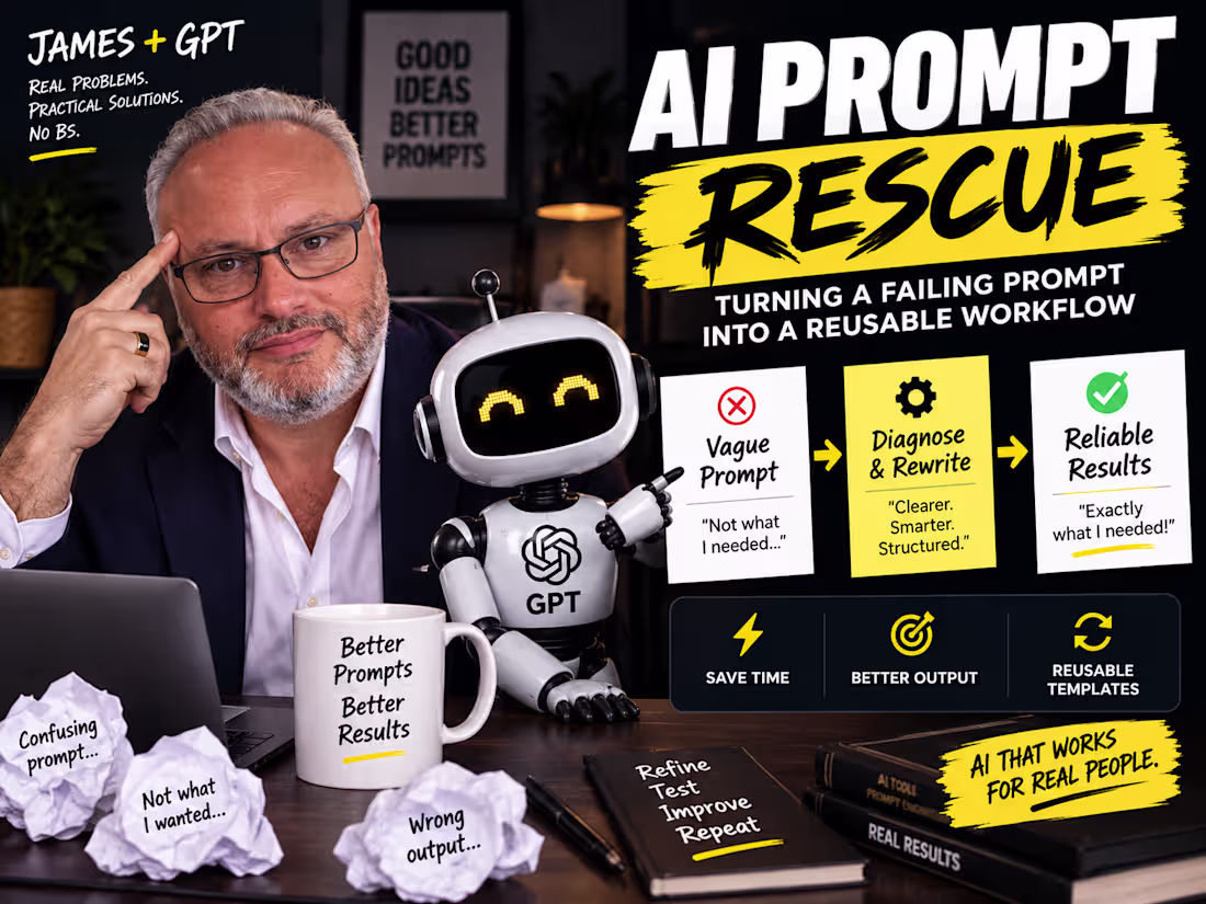 Cover image for AI Prompt Rescue — Turning