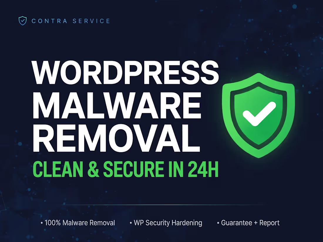 Cover image for WordPress Security: Malware Removal & Hardening