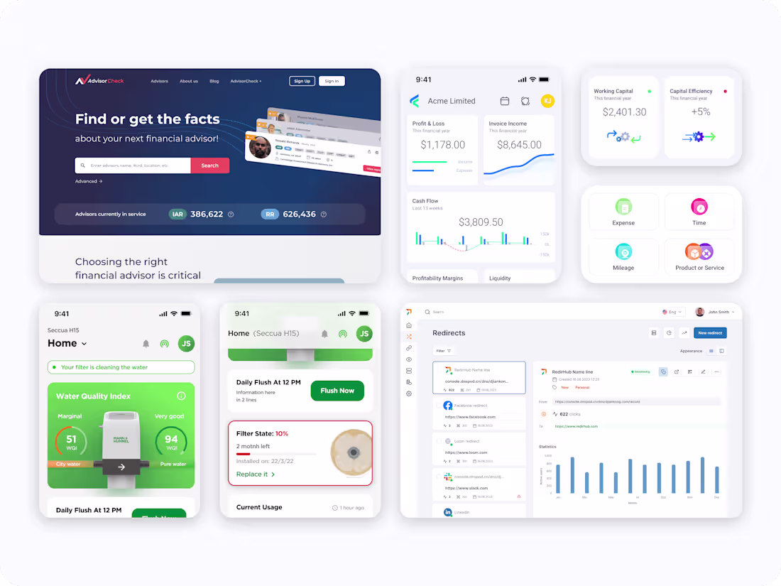Cover image for Web and Mobile App Design