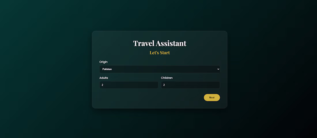 Cover image for Project Title: AI Travel Planner