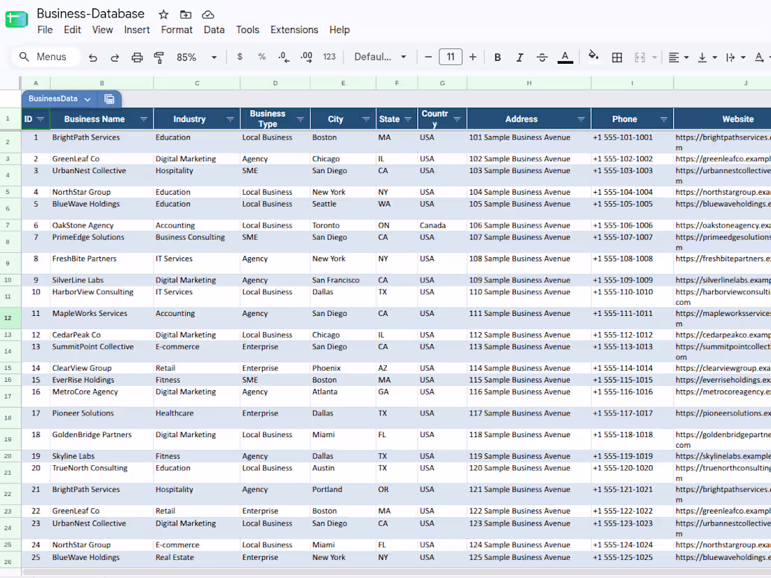 Cover image for Business Data Management in Excel