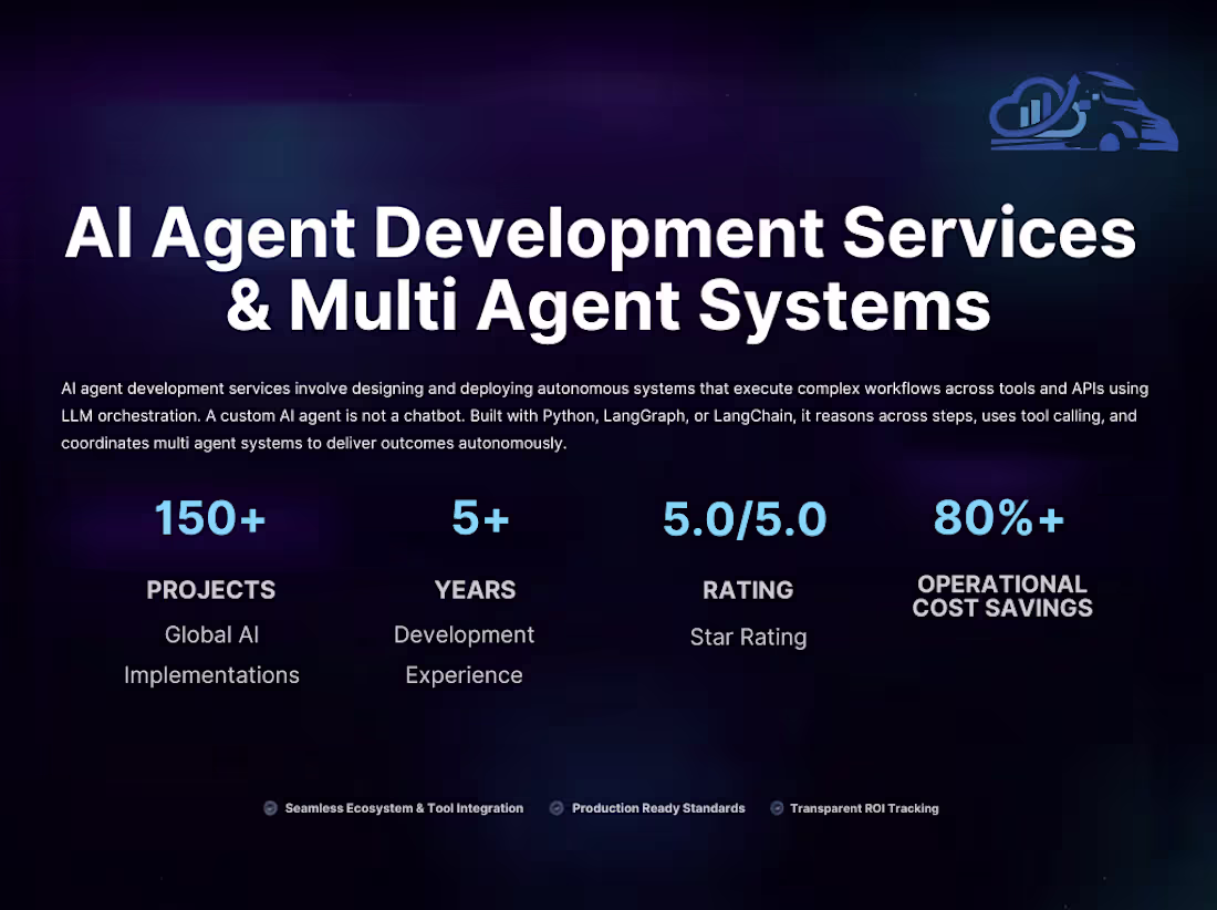 Cover image for AI Agent Development Services & Multi Agent Systems