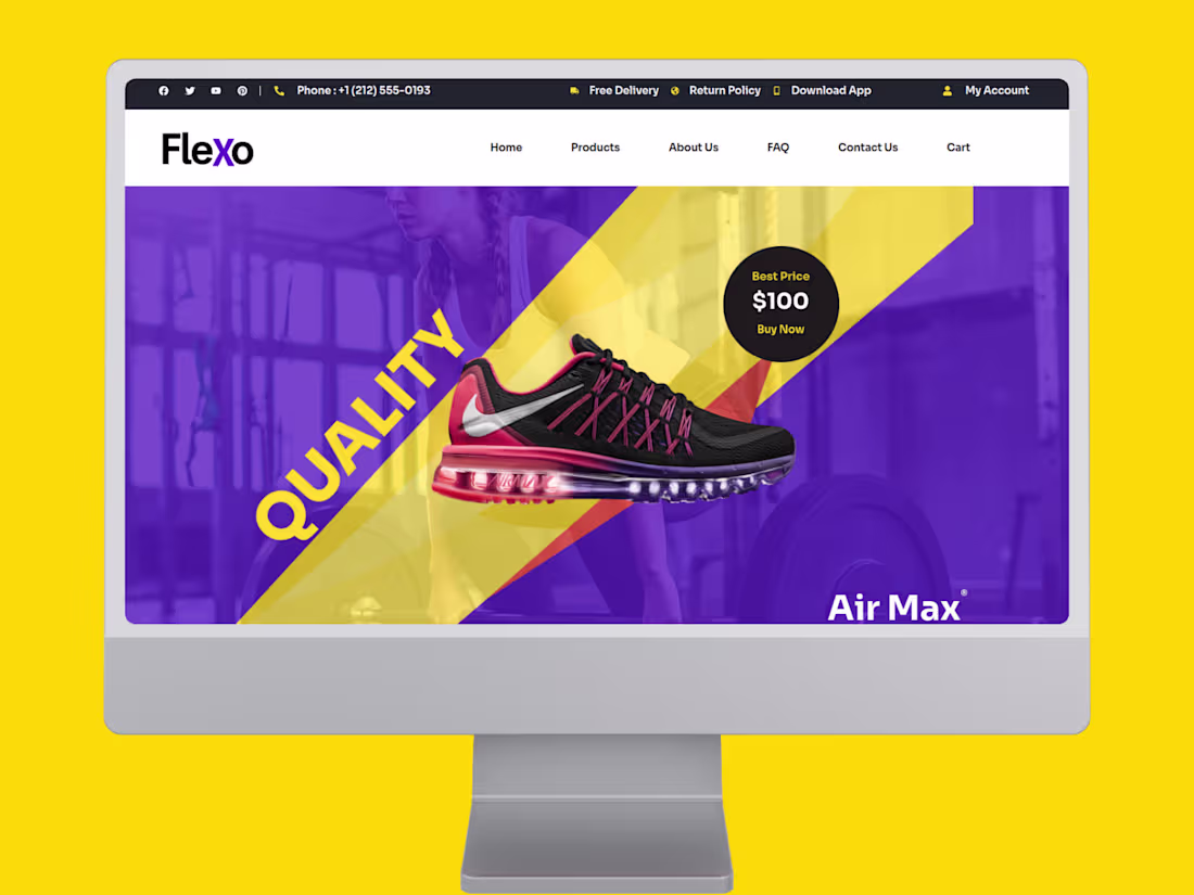 Cover image for Flexo Shoes Store